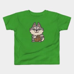 Maneki Wolf Kids T-Shirt